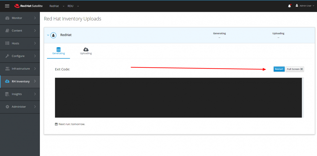 Image showing the inventory uploader plugin