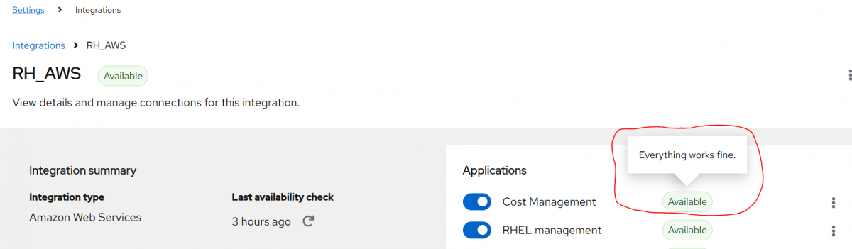 Health Check Green Light Indicator
